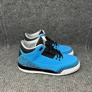 Nike Air Jordan 3 Retro Powder Blue Black GS Women’s 7.5 (6Y) 398614-406 2013